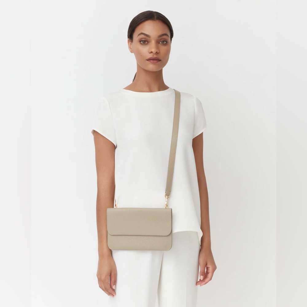 Cuyana System Flap Bag & Strap